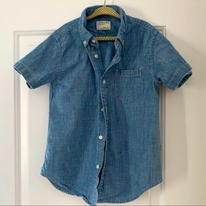CrewCuts size 7 chambray shirt